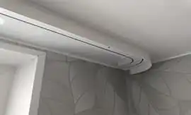 Монтаж потолочного карниза - 5vodnom