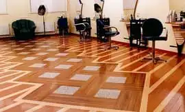 Укладка полукоммерческого линолеума - 5vodnom