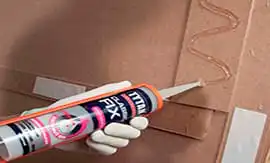 Установка картины на жидкие гвозди