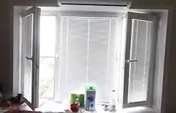 Установка жалюзи на пластиковые окна в Москве